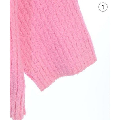 Balenciaga Knit Sweater Pink — view 8
