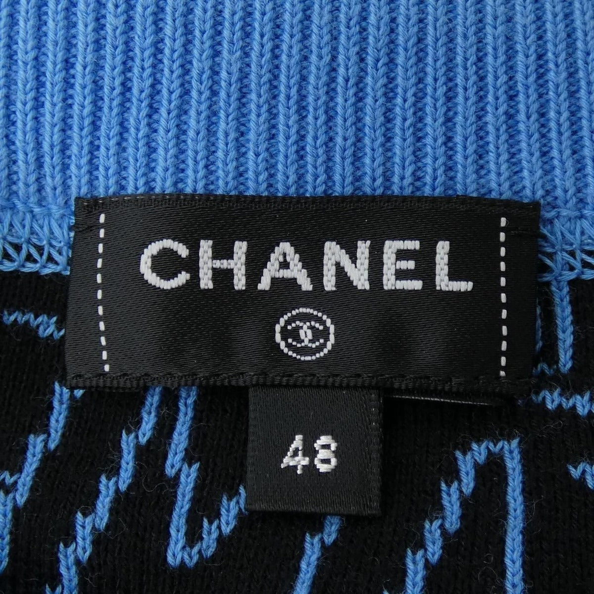 Chanel Knit Cashmere Blue — view 5