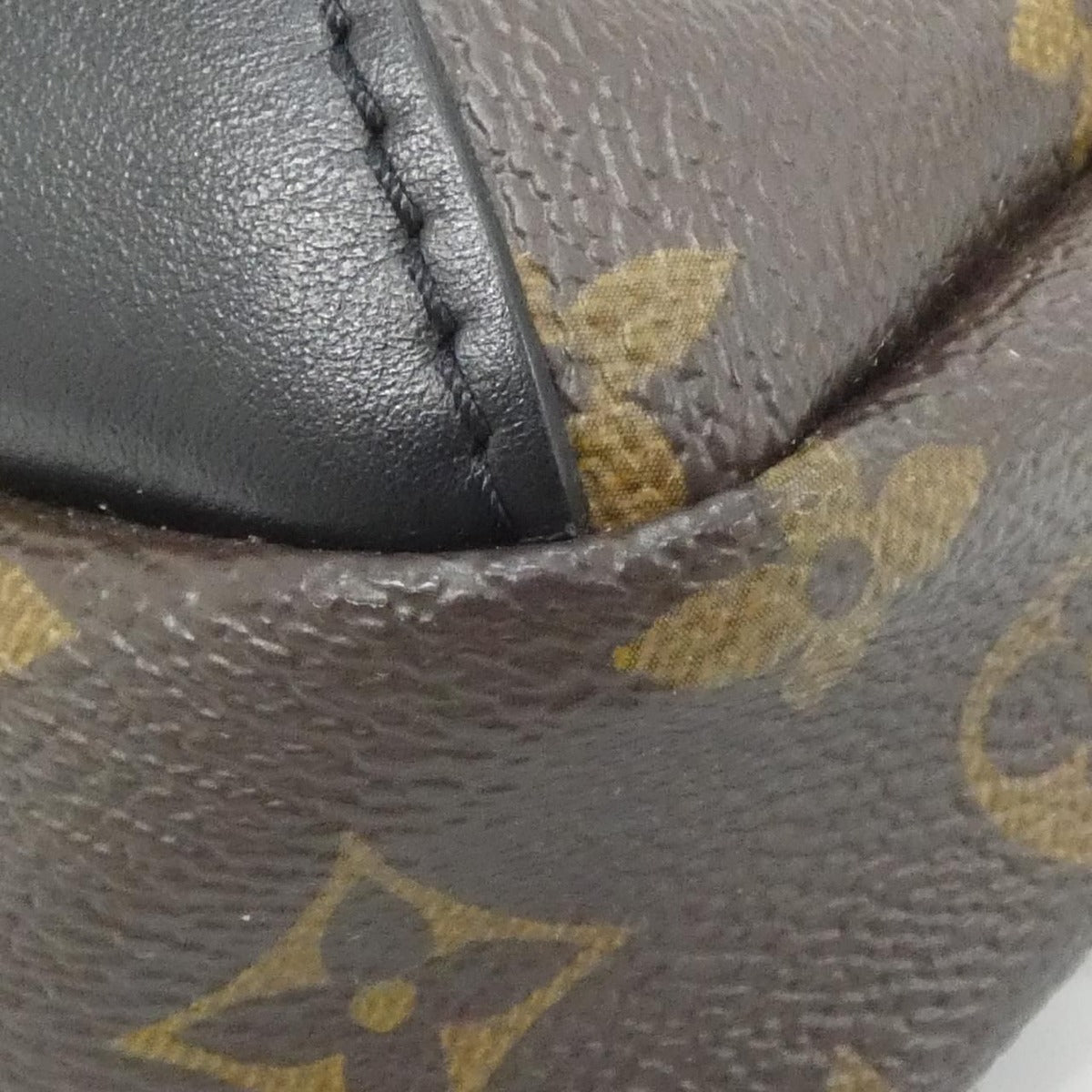 Louis Vuitton Monogram Macassar Avenue Sling Bag Brown Marron Black — view 3