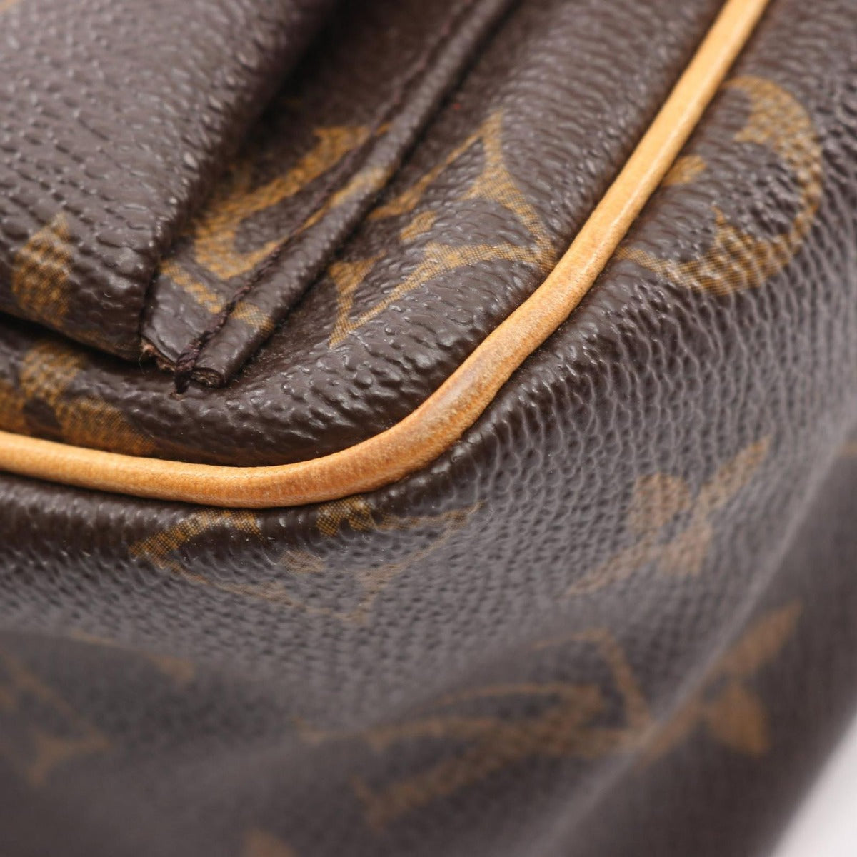 Louis Vuitton Shoulder Bag Viva City PM Canvas Leather — view 6