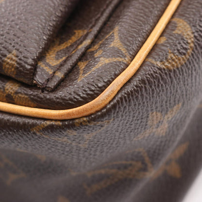 Louis Vuitton Shoulder Bag Viva City PM Canvas Leather — view 6