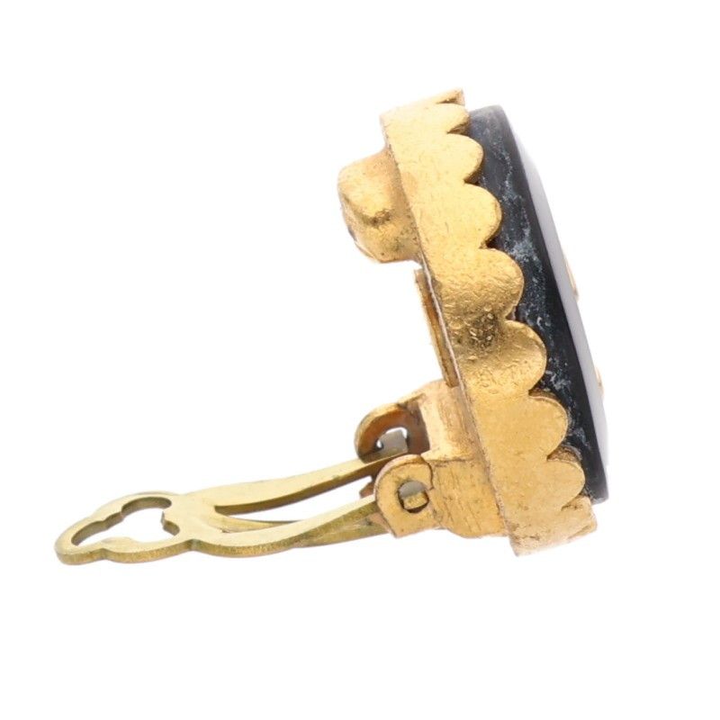 Chanel 95A Coco Mark Earring Ladies