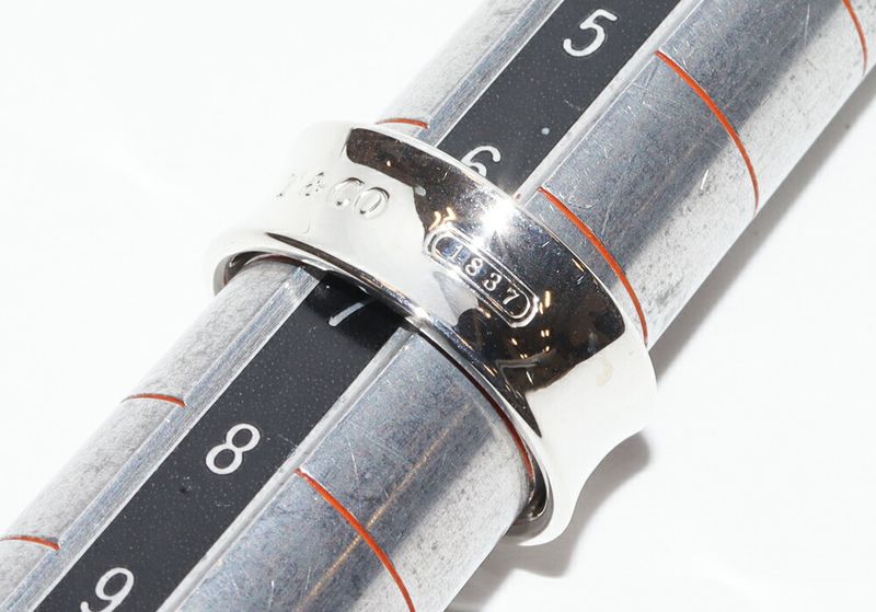 Tiffany & Co Ring SV 1837ring Medium Width 7mm (028in)