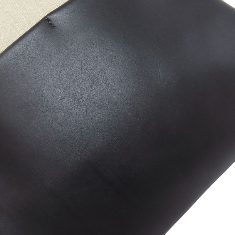 Hermes Allback Silver Hardware Backpack Daypack Canvas Calf Women