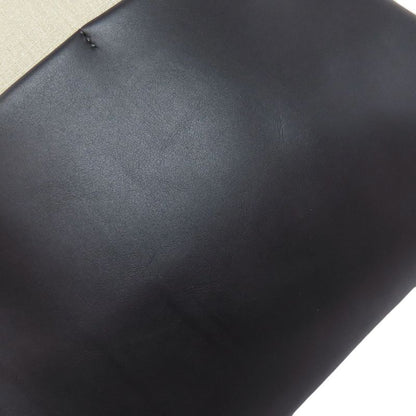 Hermes Allback Silver Hardware Backpack Daypack Canvas Calf Women