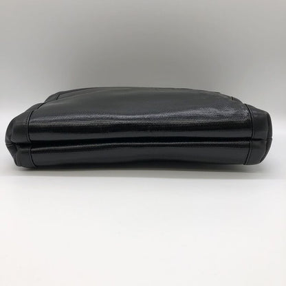 Gucci 004 109 Shoulder Bag Chain Shoulder Leather Black Women Men Vintage