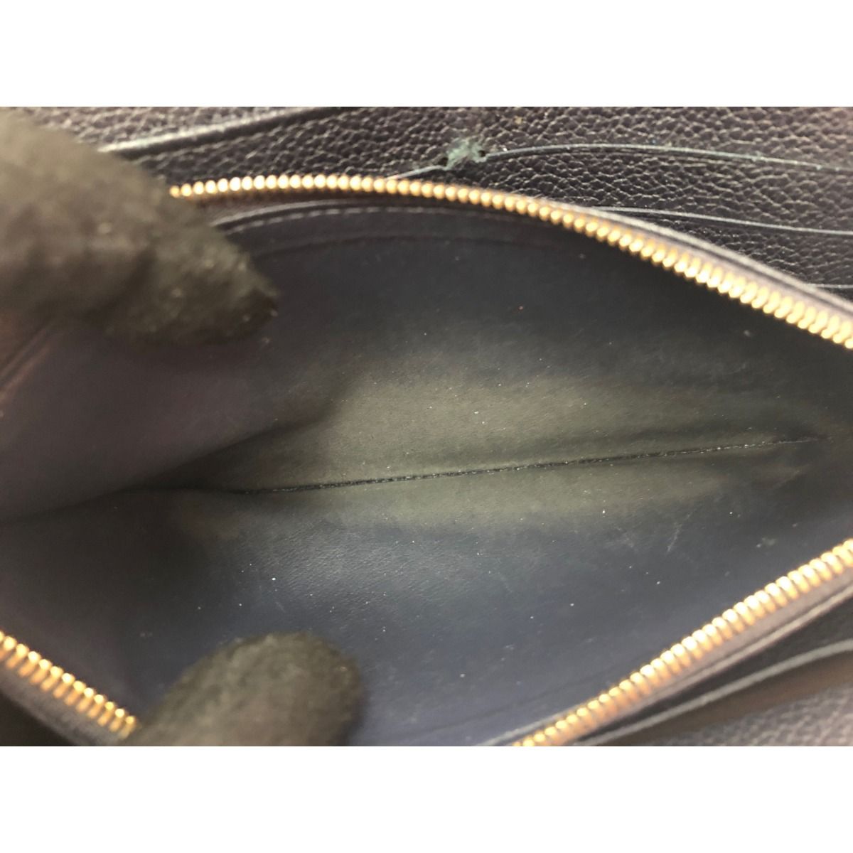 Louis Vuitton Women's Long Wallet Monogram Empreinte Portefeuille Sara