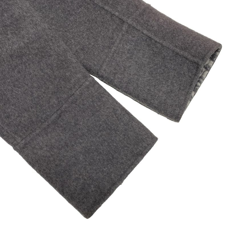 Dior/christian Dior Coat Size USA 2 Ladies - 110m32a1375 Grey Long Sleeves/winte