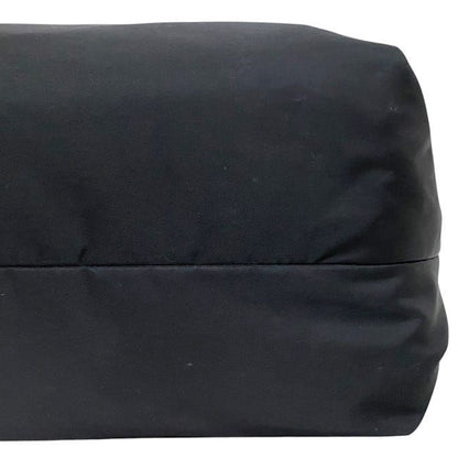 Prada Tote Bag Black NERO Excellent Condition Nylon Leather Preowned 255