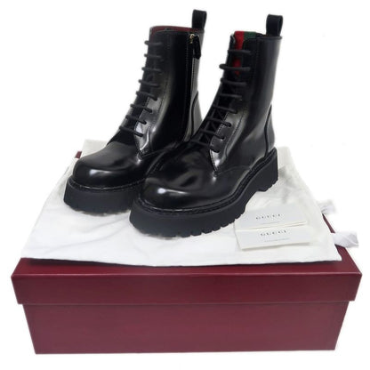 Gucci Ankle Boots Size 38 1 2 Black Shoes Apparel — view 10