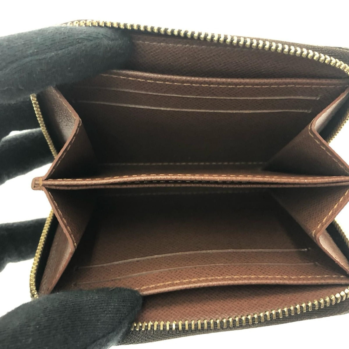 Louis Vuitton Coin Case Zippy Wallet Monogram Purse — view 6
