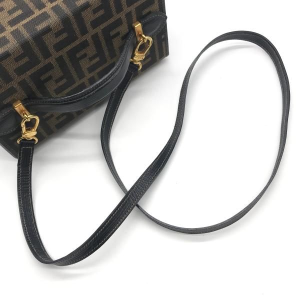 Fendi Zucca Dial Vanity 2-Way Bag