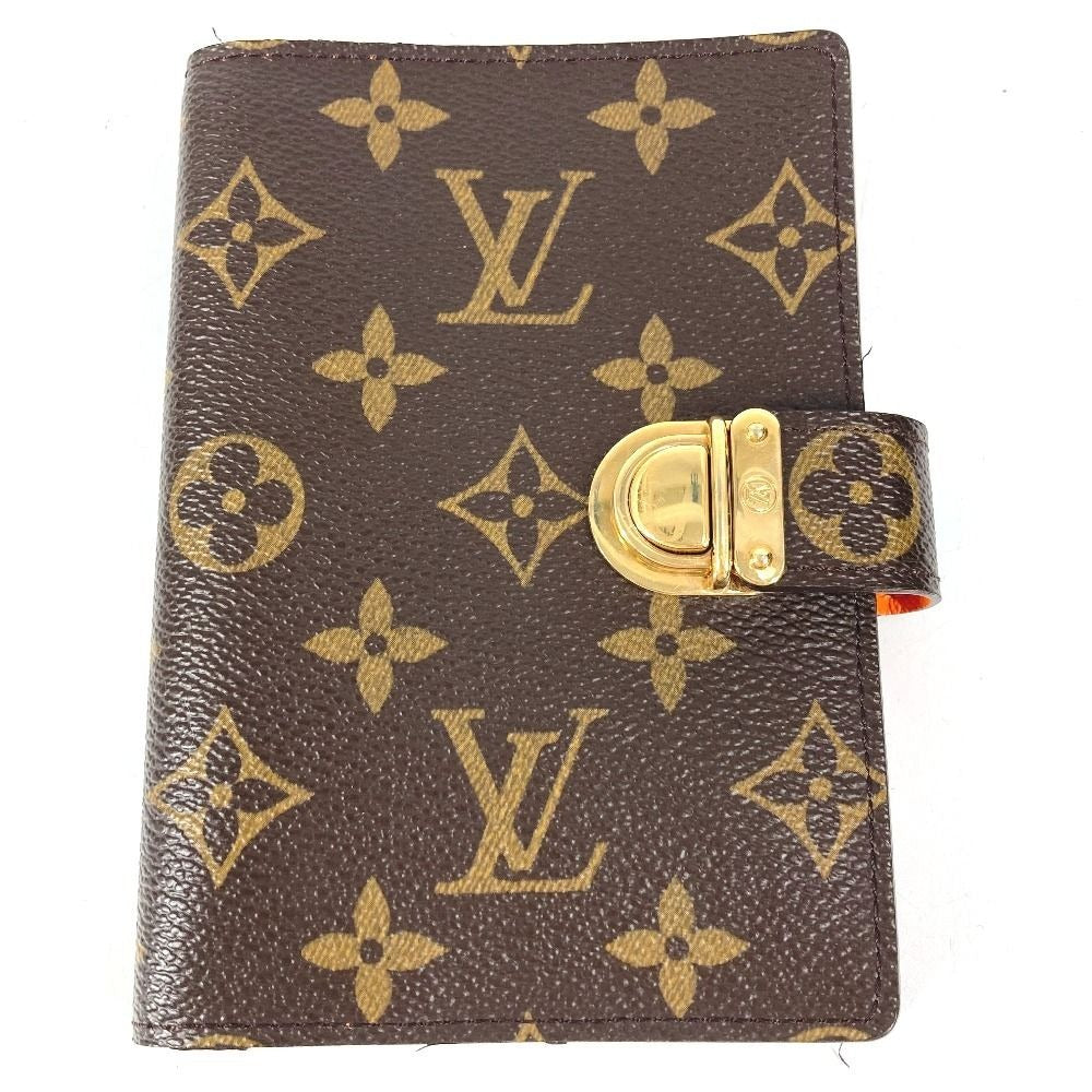 Louis Vuitton Notebook Cover Agenda PM Koala Monogram Canvas Mandarin Orange