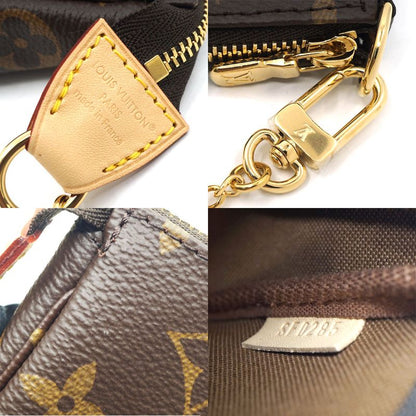 Louis Vuitton M58009 Mini Pochette Accessory Monogram Brown Gdhardware