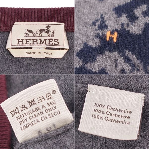 Hermes Knit Sweater Long Sleeve Pullover Ka