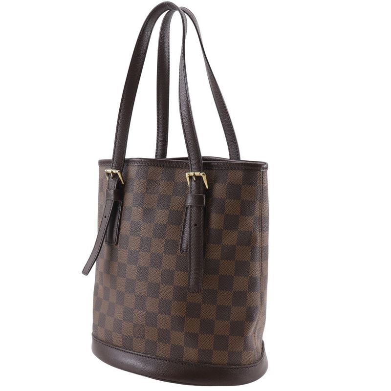 Louis Vuitton Marais Bucket Shoulder Bag N42240 Damier Canvas Brown Sp0044