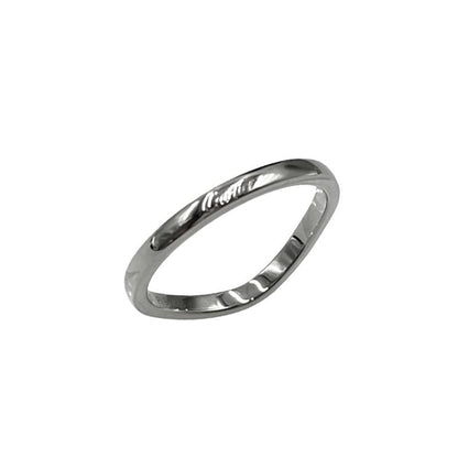 Cartier Ring - Marriage Rings Pt950 #53 Silver