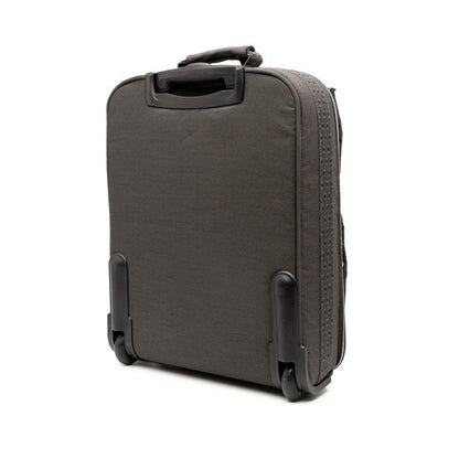 Hermes Her Line Herbag Carry Bag Suitcase Gray Silver Hardware Canvas Travel