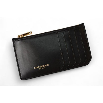 Saint Laurent Paris Coin Case Card YSL Zip Pouch — view 2
