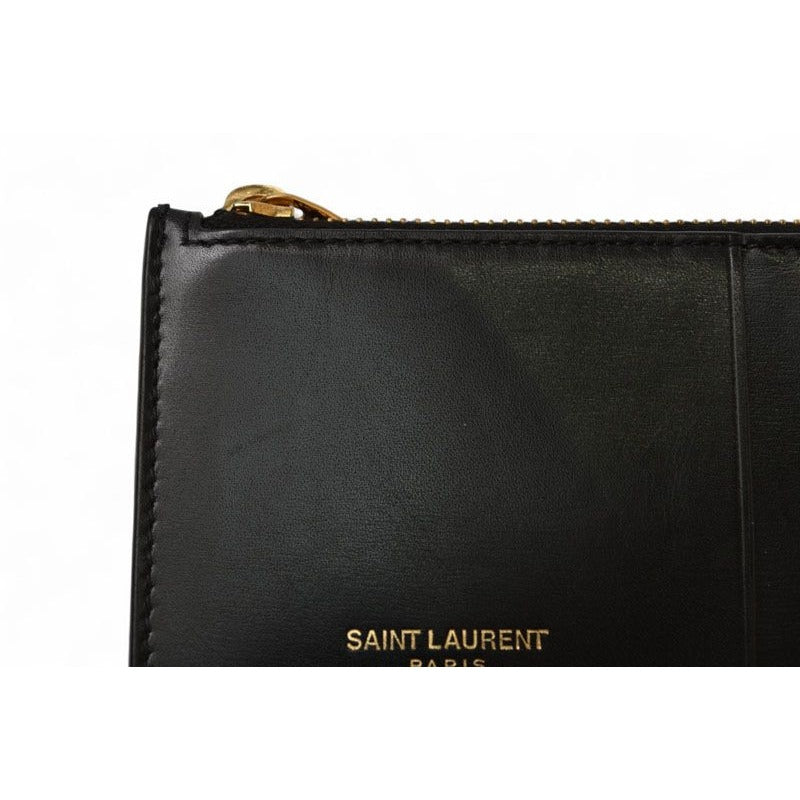 Saint Laurent Paris Coin Case Card YSL Zip Pouch — view 6