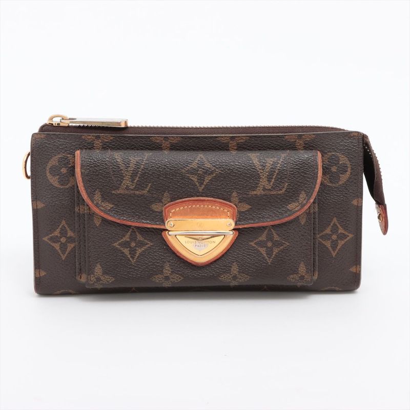 Louis Vuitton Monogram Portefeuille Astrid Zippy Wallet Long Wallet M61781