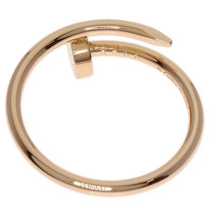 CARTIER Juste un Clou Ring Gold SM #54, K18PG, Women's