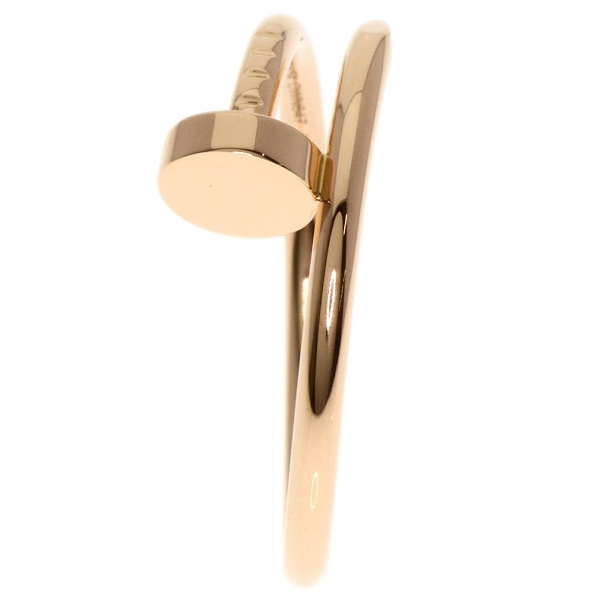 CARTIER Juste un Clou Ring Gold SM #54, K18PG, Women's