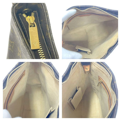 Louis Vuitton M51145 Monogram PVC Looping GM Shoulder Bag Brown 455877 Shoulder