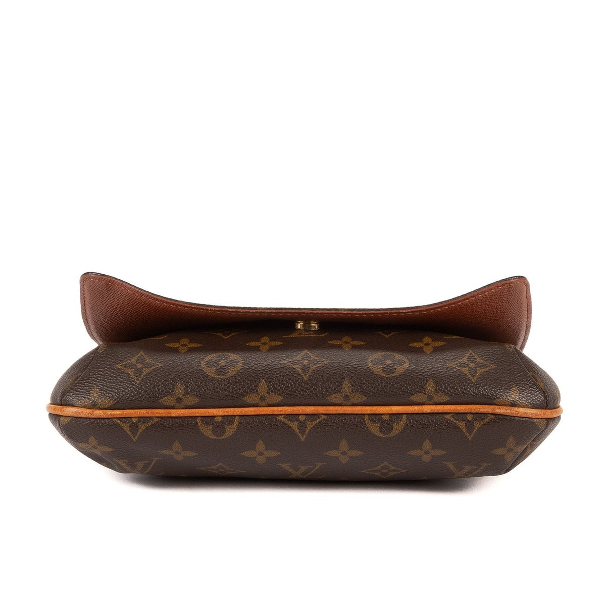 Louis Vuitton Musette Tango Brown Monogram Canvas Shoulder Bag — view 6