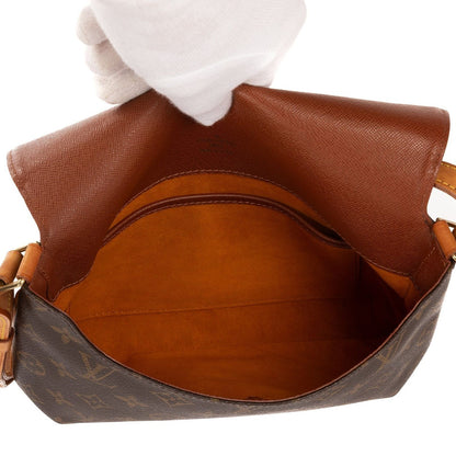 Louis Vuitton Musette Tango Brown Monogram Canvas Shoulder Bag — view 9