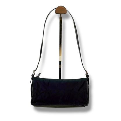 Prada Accessory Pouch Mini Handbag Tessuto Nylon Quilted Purple