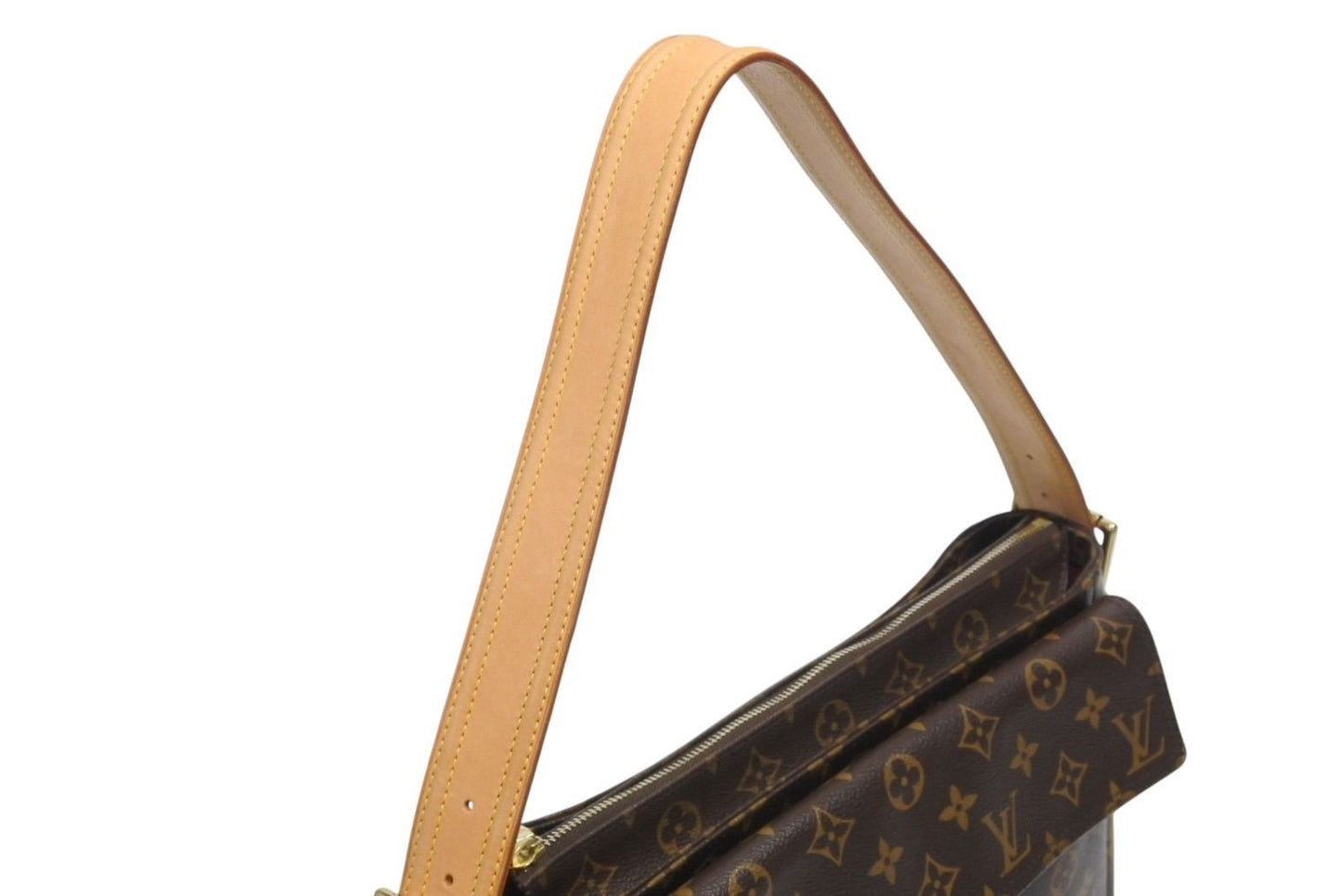 Louis Vuitton Viva-Cite GM Bag Monogram Leather Gold — view 5