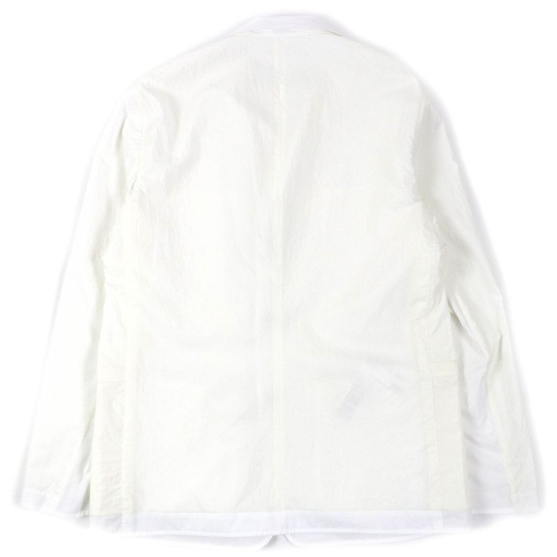 Hermes 22SS 100% Cotton Reversible Stadium Light Jacket White Off White 52