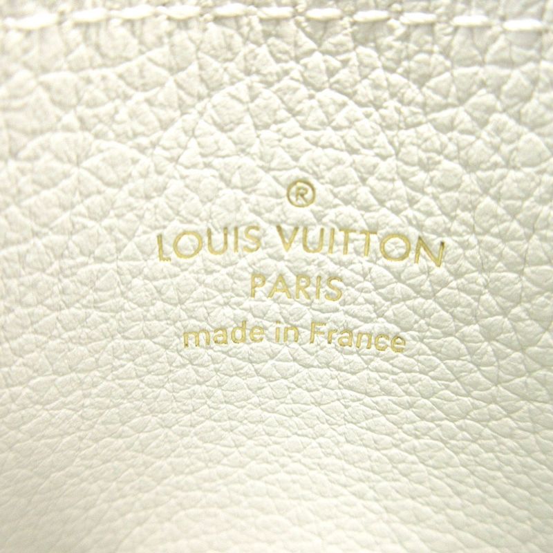 Louis Vuitton Porte Cult Lock Me M68727 Card Case Calf Leather White LV 0371