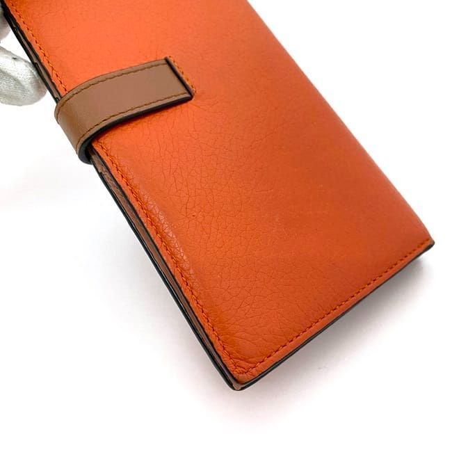 Loewe Folded Long Wallet Vertical Large Wallet F21349