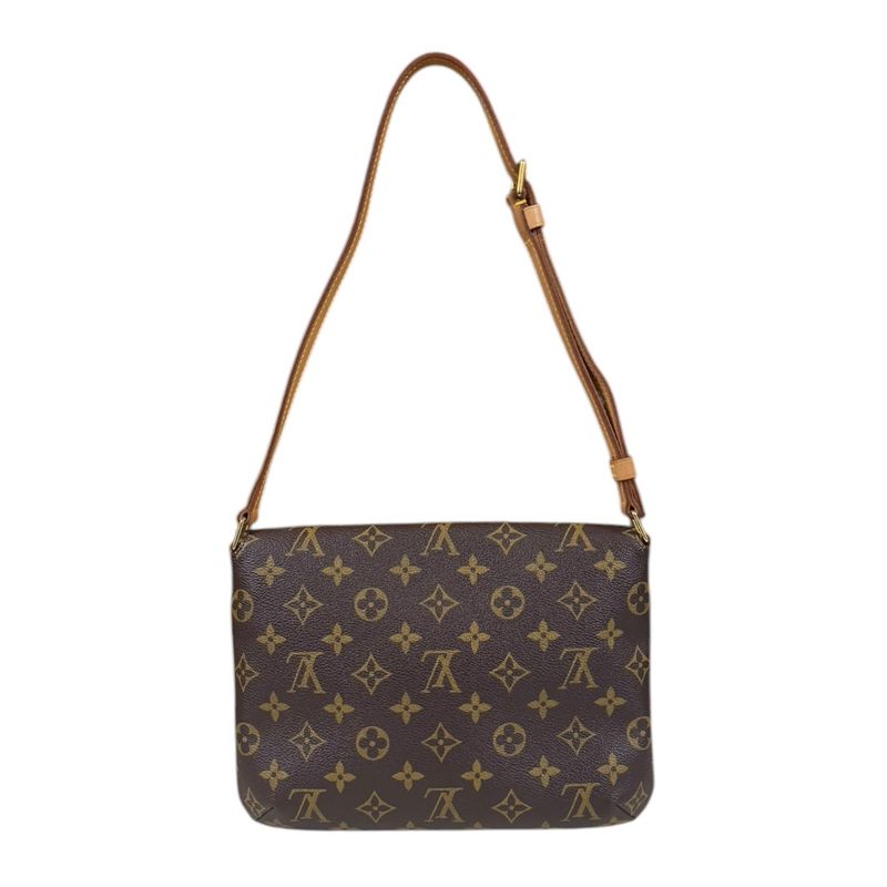Louis Vuitton Musette Tango Short Monogram Shoulder Bag Monogram Canvas M51257