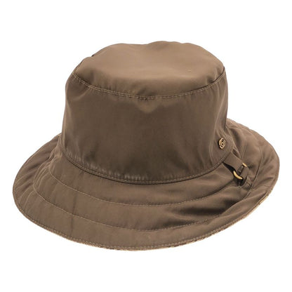 Gucci - 626917 GG Canvas And Nylon Reversible Bucket Hat - Unisex - Beige Brown