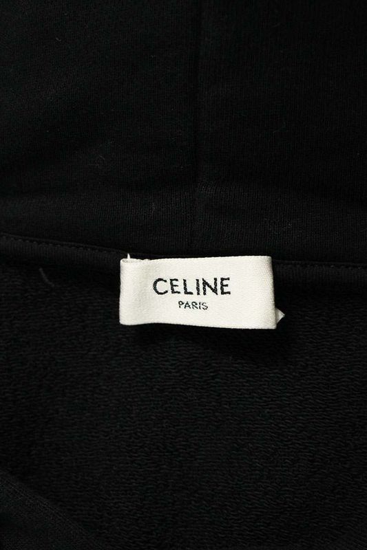 Celine 2y969670q Logo Pullover Hoodie Men's L