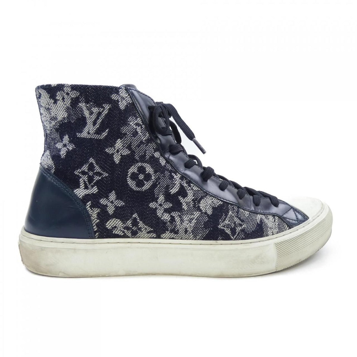 Louis Vuitton Sneakers White 7 Navybased