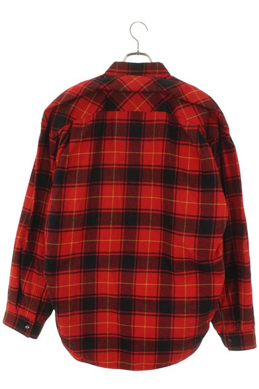 Balenciaga 594900 Tgm10 Quilted Check Shirt Blouson Men's 38