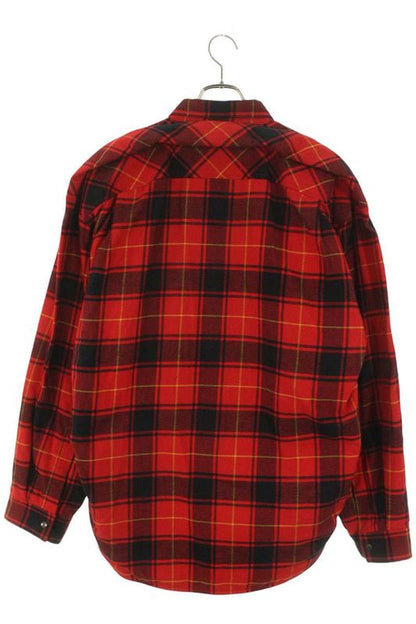 Balenciaga 594900 Tgm10 Quilted Check Shirt Blouson Men's 38