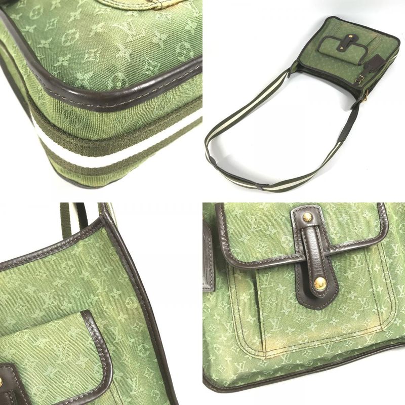 Louis Vuitton Shoulder Bag Buzas Marie Kate M92322 Monogram Mini Canvas Khaki