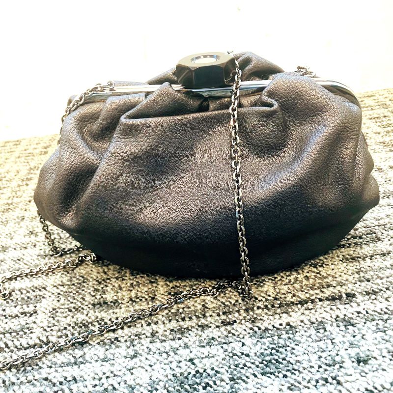 Celine 2-way Clutch Shoulder Bag Gray: Y2106