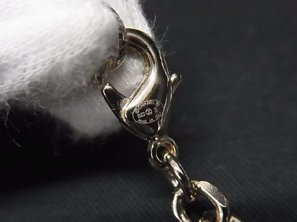 Chanel Coco Mark Perfume Necklace B22 S Perfume Bottle Motif Pendant