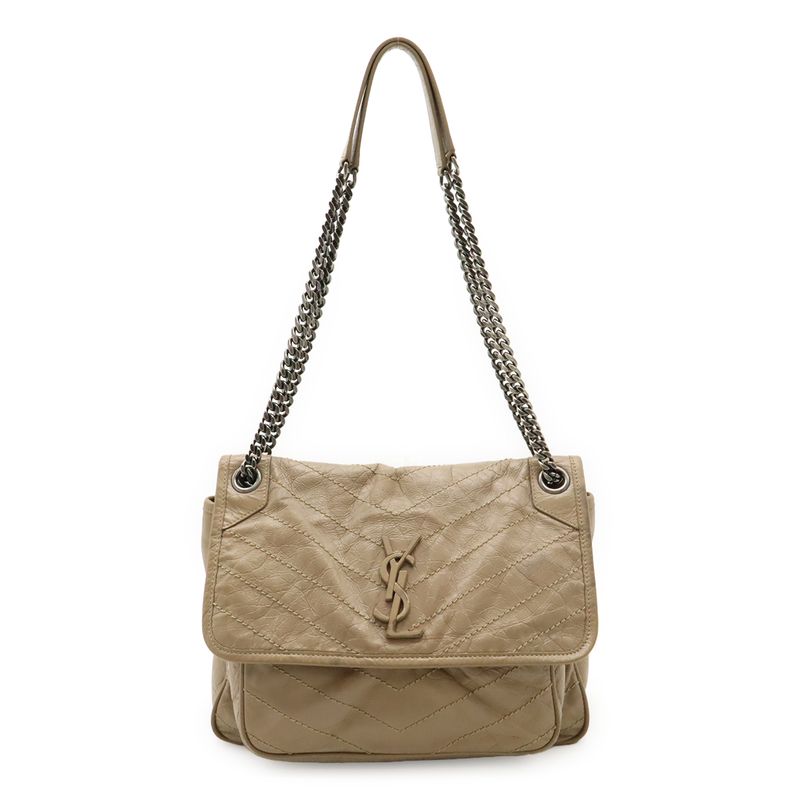 Saint Laurent Paris Yves Saint Laurent YSL NIKI Medium Chain Shoulder V Stitch