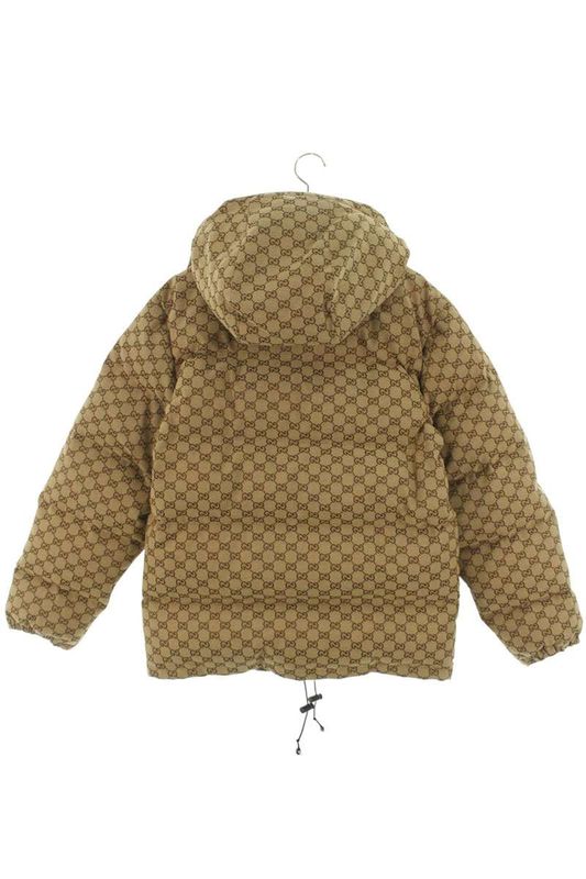 Gucci X The North Face THE North FACE 670766 Z8apx GG Canvas Down Jacket Men's M