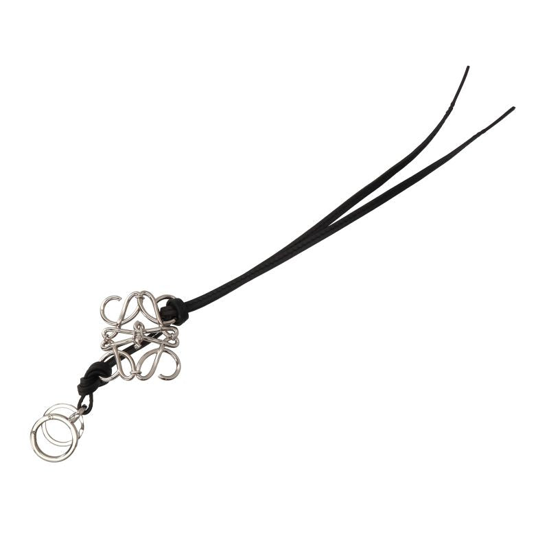 Loewe Anagram Key Holder C821232x02 Calf Brass Ladies Silver