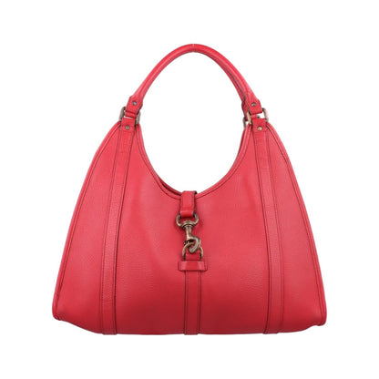 Gucci New Jackie Red Leather Handbag