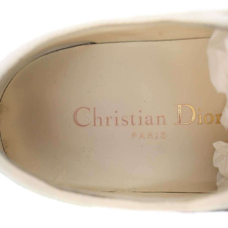 Christian Dior Walk'n'Dior Walkin' Dior Embroidered Low Cut Sneakers Dc0222