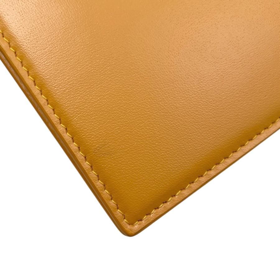 Saint Laurent Shoulder Bag Chain Logo Orange Gold Hardware Saint Laurent